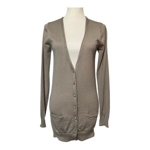 Boden 100% Wool Lightweight Cardigan Size 4